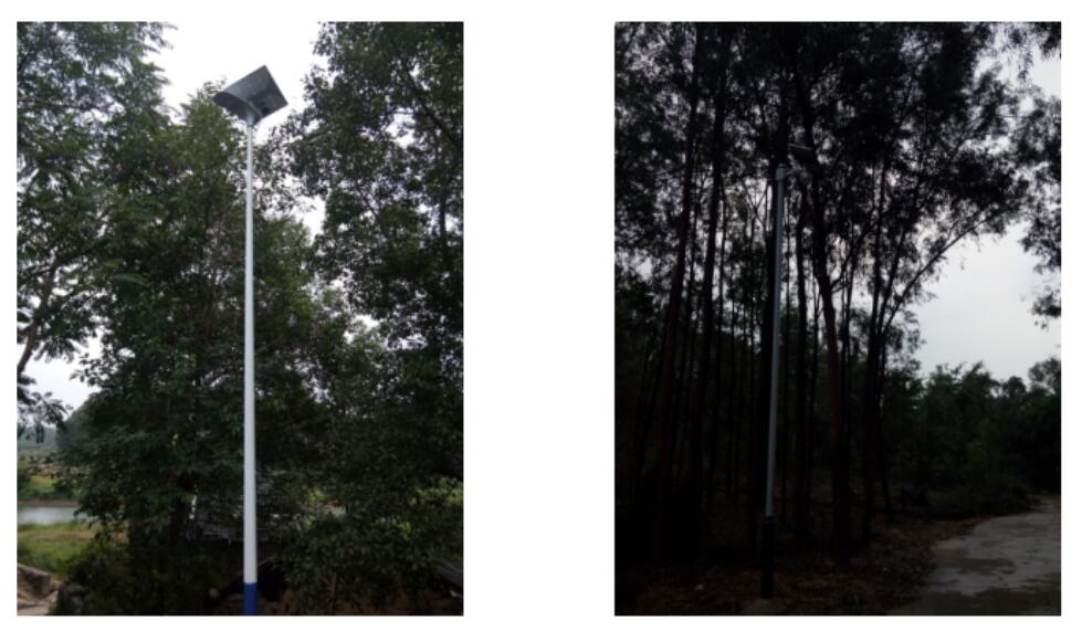 源碼太陽能路燈安裝與調試